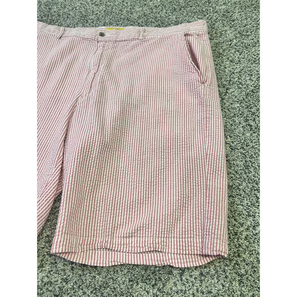 Duck Head Men’s‎ 42 Seersucker Shorts Red White Cotton Preppy Frat Classic - Picture 2 of 15